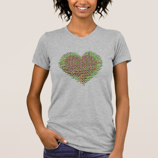 colourful hearts love valentine's day gift-idea T-Shirt