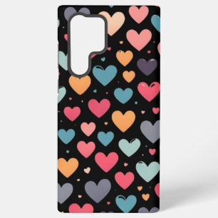 Colourful hearts valentine's day samsung galaxy case