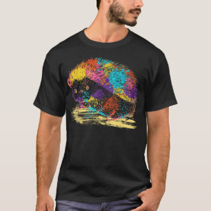 Colourful Hedgehog T-Shirt
