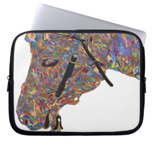 Colourful Hera the Horse Laptop Sleeve