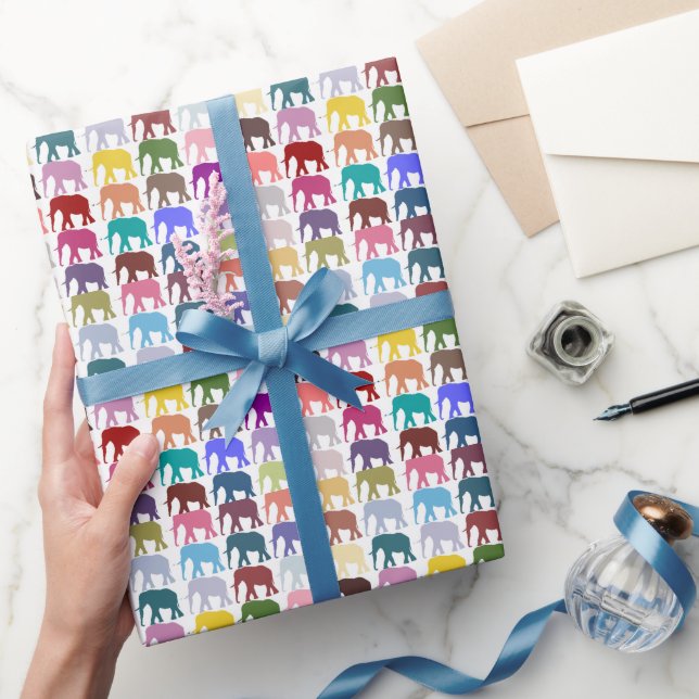 Colourful Herd Wrapping Paper (Gifting)