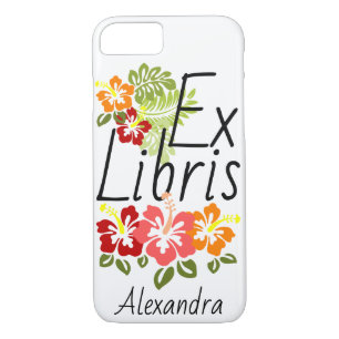 Colourful Hibiscus Book Lover Case-Mate iPhone Case