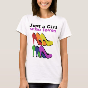 Colourful High Heels   T-Shirt