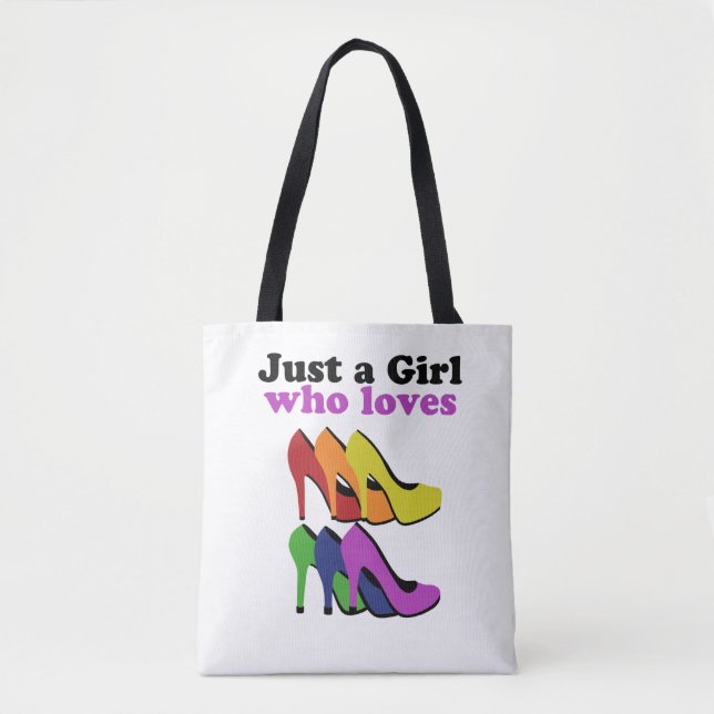 Colourful High Heels   Tote Bag (Front)