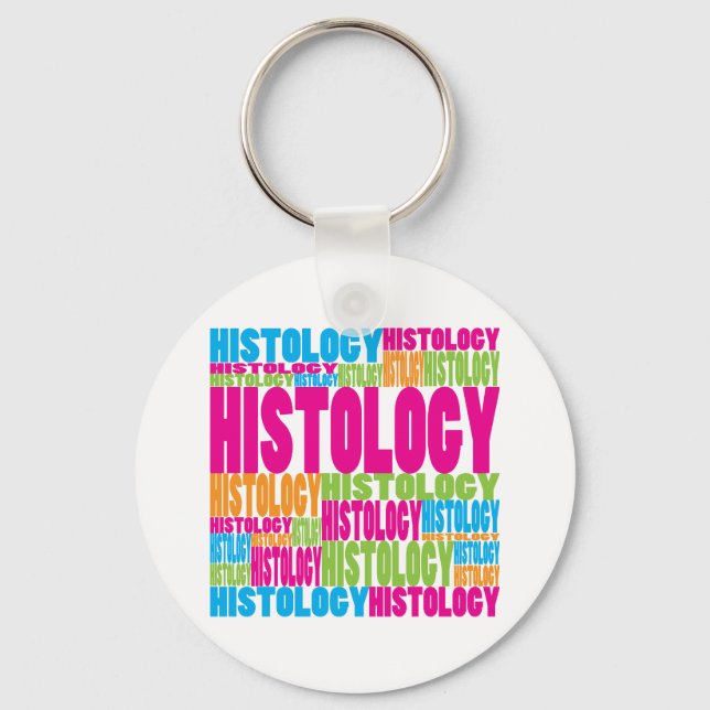 Colourful Histology Keychain (Front)