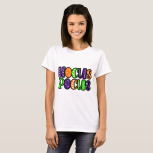 Colourful Hocus Pocus T-Shirt - Retro Groovy Witch
