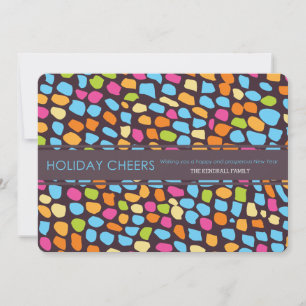 colourful holiday cheers card