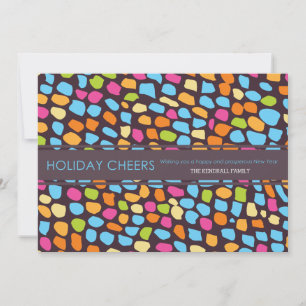 colourful holiday cheers card