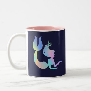 Colourful Holographic Mermaid Mug