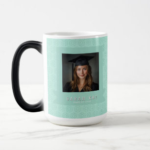 Colourful Honeycomb Print Husband Graduation Gift Magic Mug