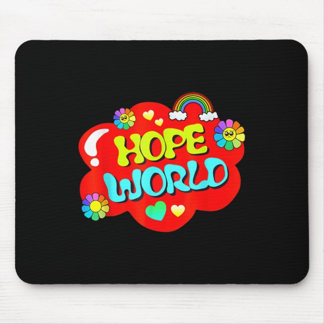 Colourful Hope World  Mouse Pad (Front)