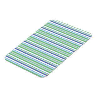 Colourful horizontal stripes magnet