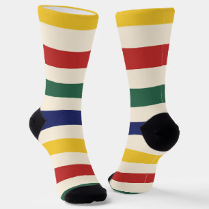 Colourful Horizontal Stripes Socks