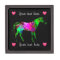 Colourful Horse And Hearts Trinket Box