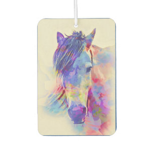 Colourful Horse Artistic Design Air Freshener