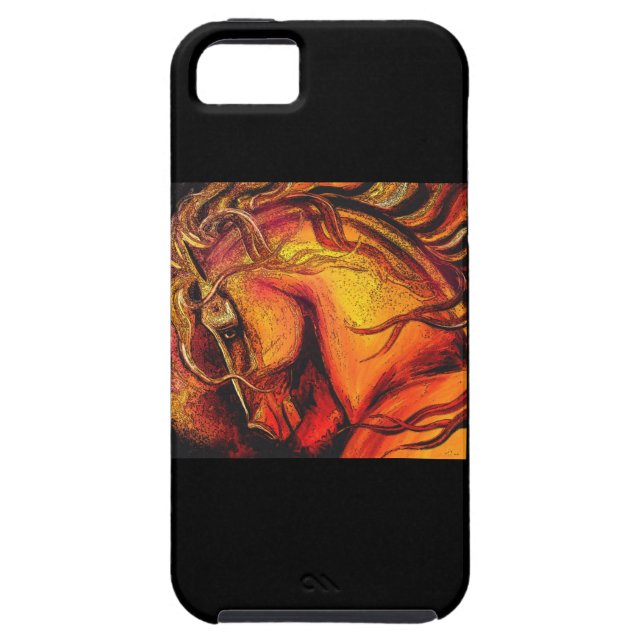 Colourful Horse Case-Mate iPhone Case (Back)