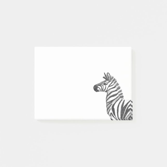 Colourful Horse Pattern Post-it Notes (Front)
