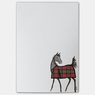 Colourful Horse Pattern Post-it Notes