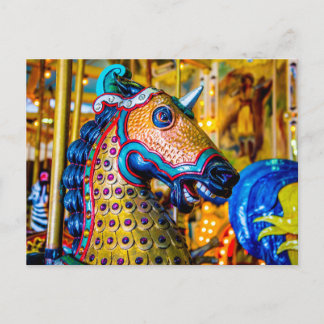 Colourful Horse Postcard