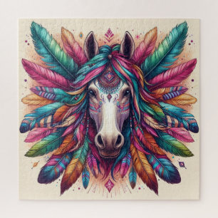 Colourful Horse Puzzle