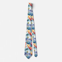 Colourful Hot Air Balloon Pattern