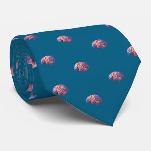 Colourful Human Brain Tie