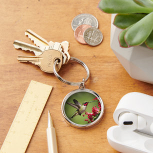 Colourful Hummingbird Keychain