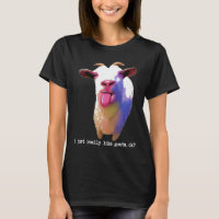 Colourful I Just Really Like Goats OK Funny Farm A