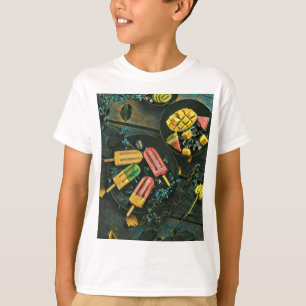 Colourful ice cream cone popsicle T-Shirt