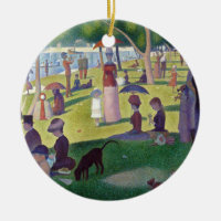 Colourful Iconic Georges Seurat La Grande Jatte