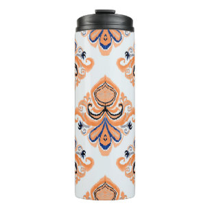 Colourful ikat pattern in vintage style. Elegant e Thermal Tumbler