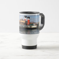 Colourful Image of Waverley Paddle Steamer on a