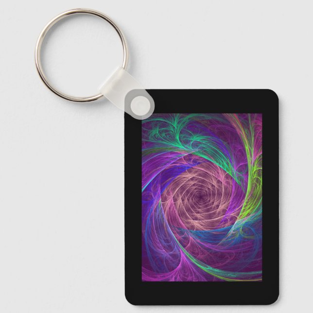 Colourful Infinity Keychain (Front)