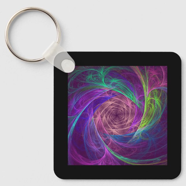 Colourful Infinity Keychain (Front)