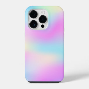 Colourful iridescent background iPhone 14 pro case