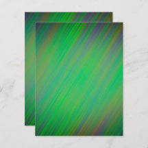 Colourful Iridescent Blank Card for Customization