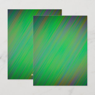 Colourful Iridescent Blank Card for Customization