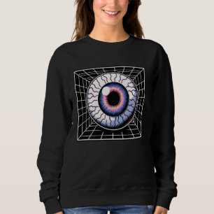 Colourful Iris Eyeball Art For SciFi And Fantasy E Sweatshirt