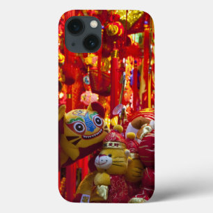 Colourful items for sale in a shop in Hong Kong iPhone 13 Case