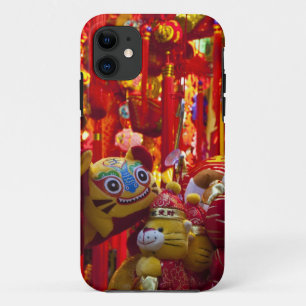Colourful items for sale in a shop in Hong Kong iPhone 11 Case