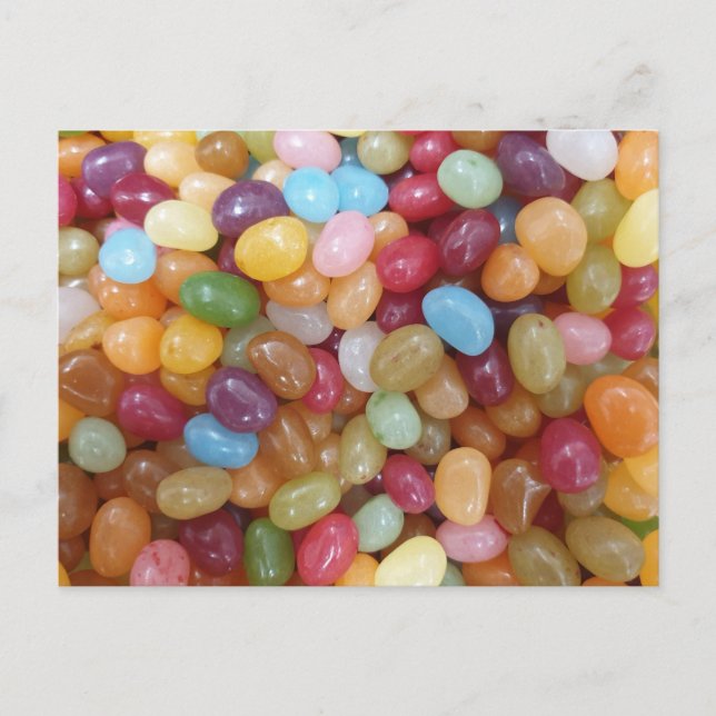 Colourful Jelly Beans Postcard (Front)