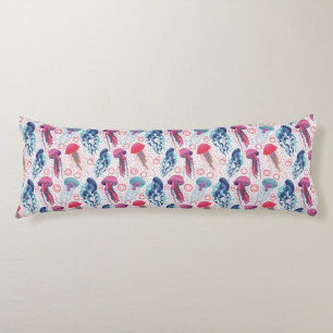 Colourful Jelly fishes Body Pillow