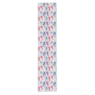 Colourful Jelly fishes Short Table Runner