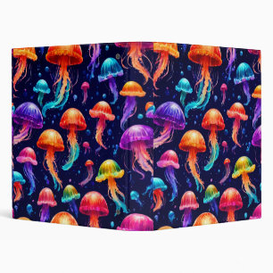 Colourful Jellyfish Binder