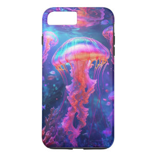 Colourful Jellyfish Phone Case 