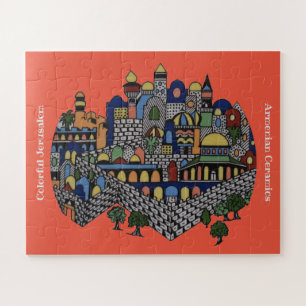 Colourful Jerusalem Jigsaw Puzzle