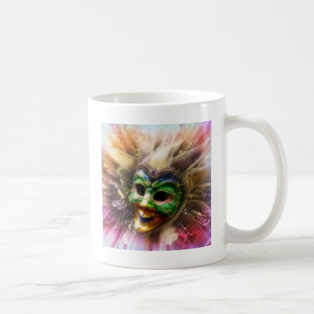 Colourful Jester Coffee Mug (Right)