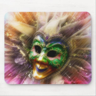 Colourful Jester Mouse Pad