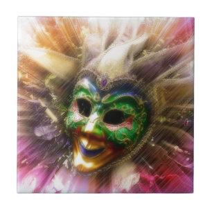 Colourful Jester Tile