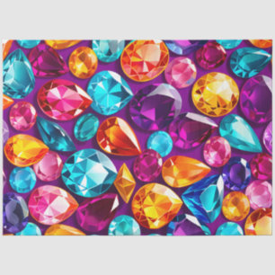 Colourful Jewel Art Tissue Paper